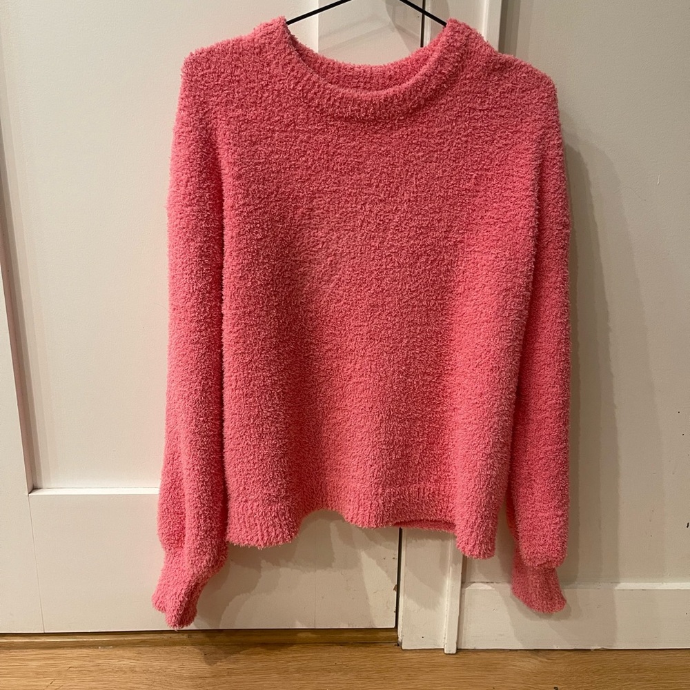 Sanctuary Bubblegum Pink Crew Neck Sweater